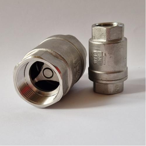 Vertical check valve